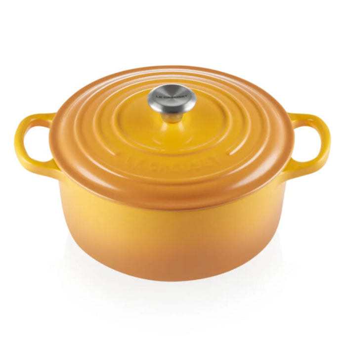 Le Creuset Signature 22cm Round Cast Iron Casserole, 3.3L