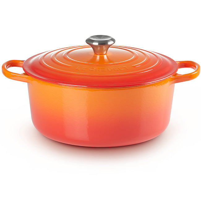 Le Creuset Signature 26cm Round Cast Iron Casserole, 5.3L