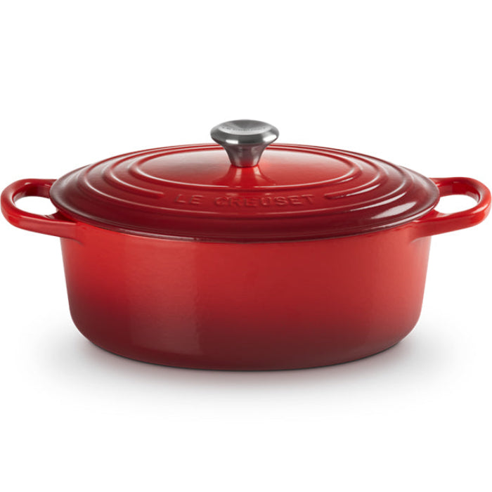 Le Creuset Signature 31cm Oval Cast Iron Casserole, 6.3L