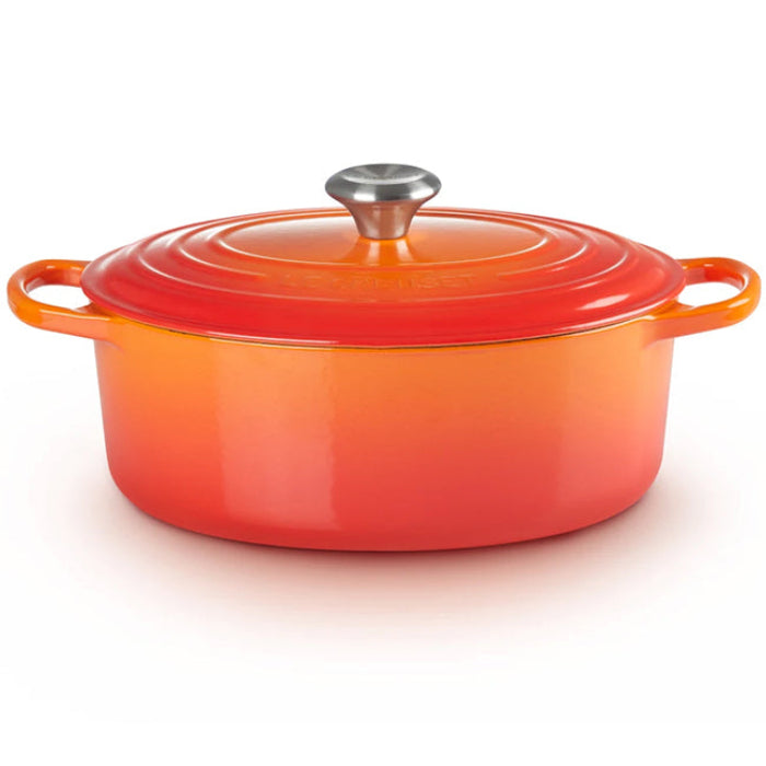 Le Creuset Signature 29cm Oval Cast Iron Casserole, 4.7L