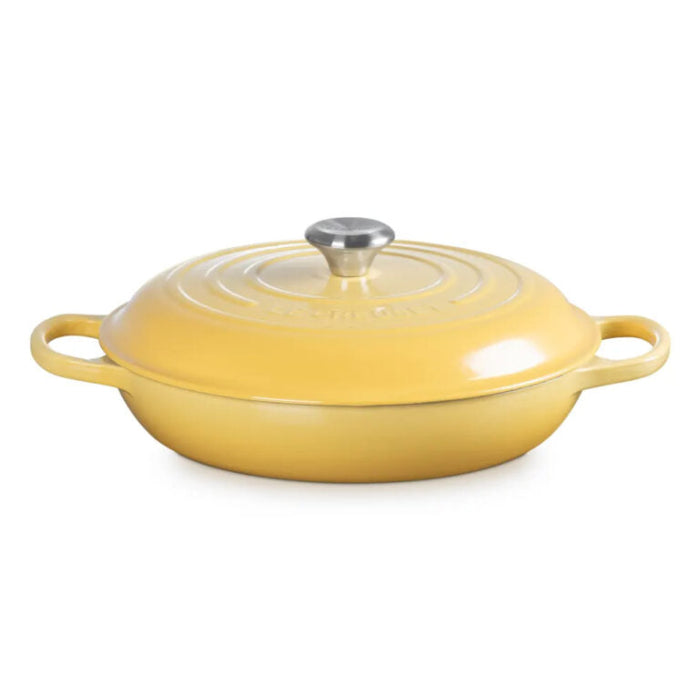 Le Creuset Signature 30cm Cast Iron Shallow Casserole, 3.5L