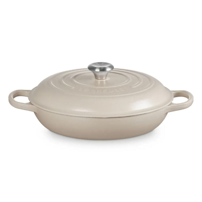 Le Creuset Signature 30cm Cast Iron Shallow Casserole, 3.5L