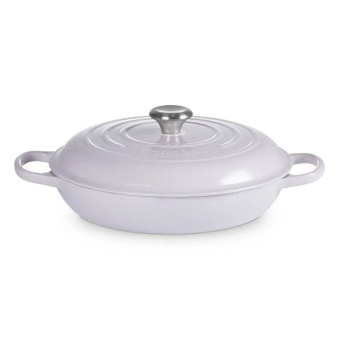 Le Creuset Signature 30cm Cast Iron Shallow Casserole, 3.5L