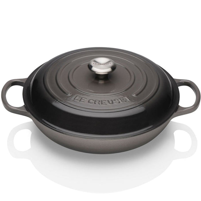 Le Creuset Signature 30cm Cast Iron Shallow Casserole, 3.5L