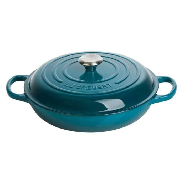 Le Creuset Signature 30cm Cast Iron Shallow Casserole, 3.5L