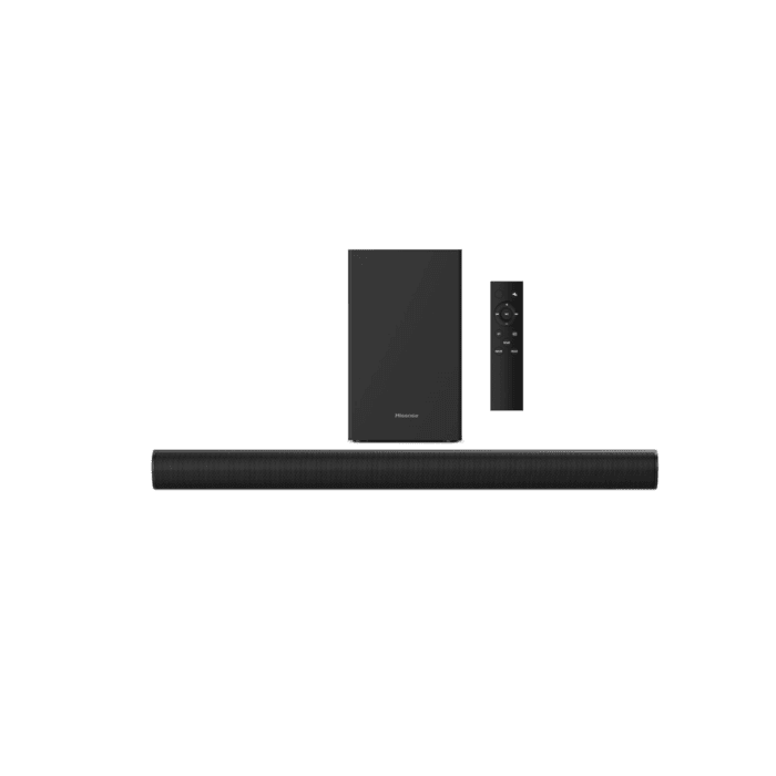 Hisense 2.1Ch 140W Bluetooth Sound Bar with Wireless Subwoofer