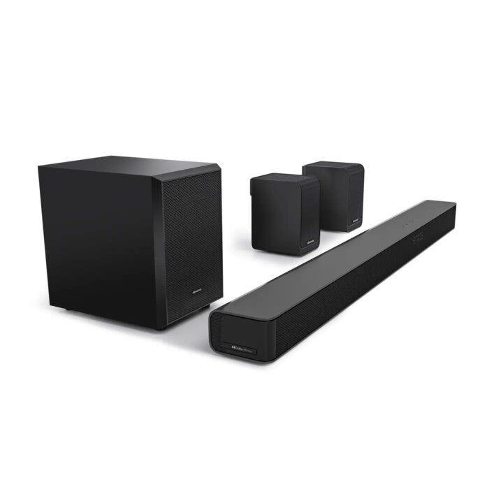 Hisense 5.1Ch 580W Dolby Atmos Bluetooth Soundbar with Wireless Subwoofer