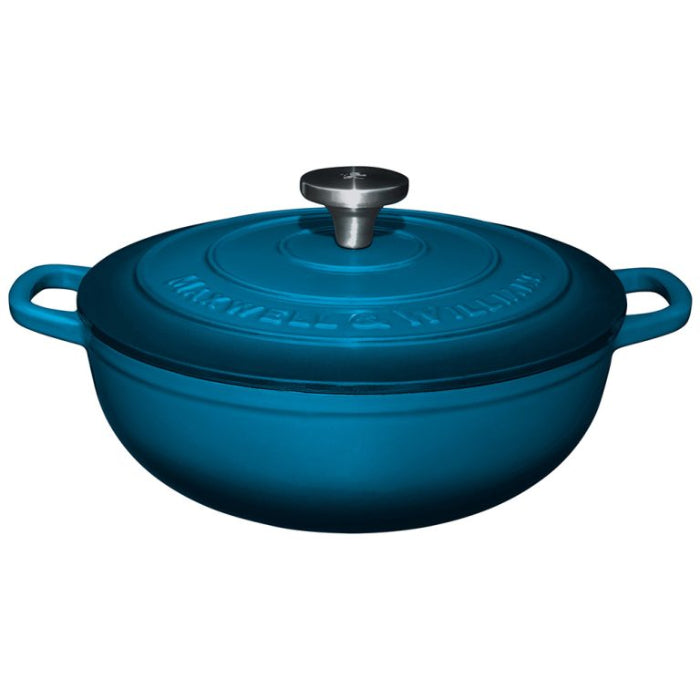 Maxwell and Williams Cast Iron Round Casserole 26cm