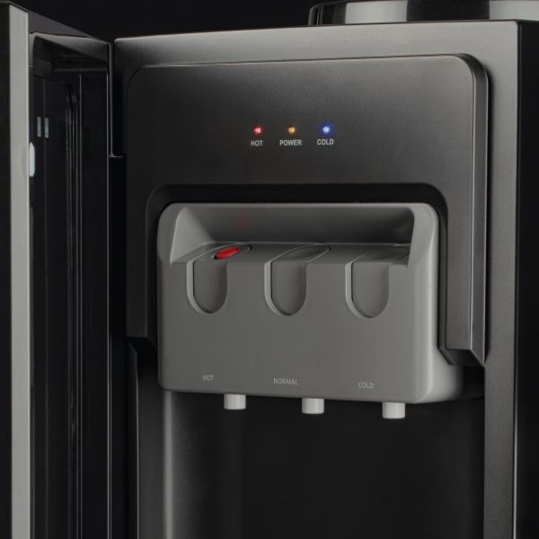 Russell Hobbs Glass Standing Water Dispenser Black - RHGFWDN-0