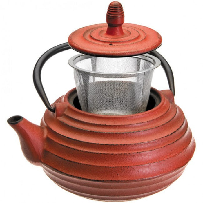 Ibili Oriental Cast Iron Tetsubin Teapot With Infuser, Ceylon, 700ml