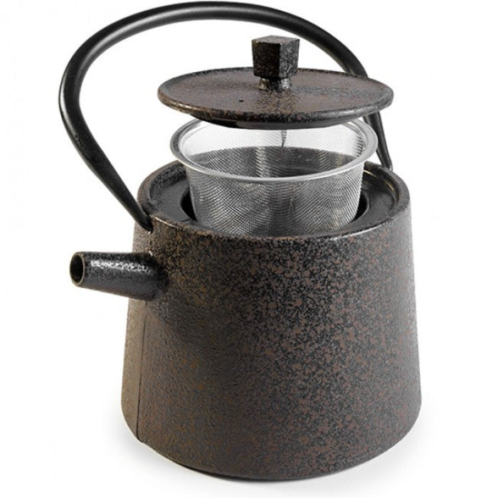 Ibili Oriental Cast Iron Tetsubin Teapot With Infuser, Nara, 1.2L