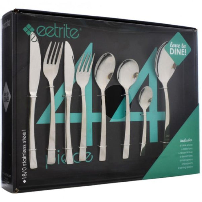 Eetrite Newport Cutlery Set, 44pc