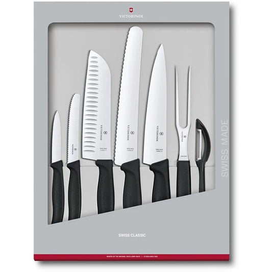 Victorinox Swiss Classic Kitchen Knife & Tool Set, 7pc