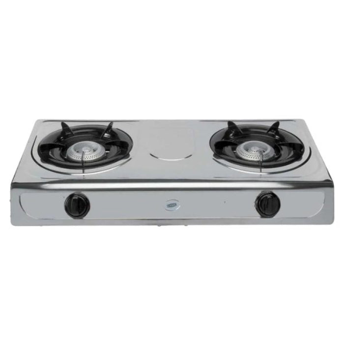 Cadac 2 Plate Stainless Steel Gas Stove