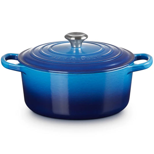 Le Creuset Signature 22cm Round Cast Iron Casserole, 3.3L