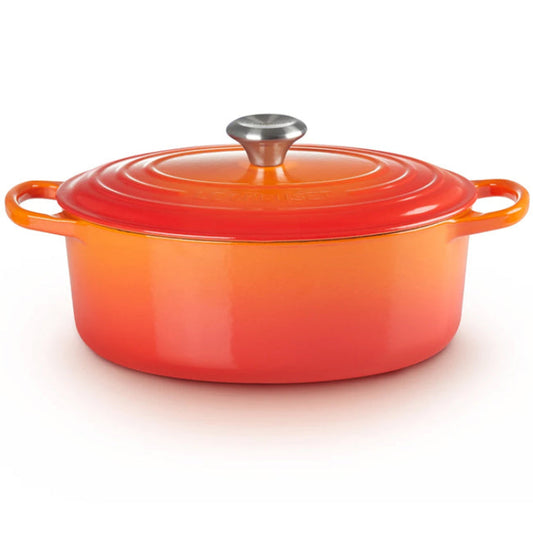 Le Creuset Signature 29cm Oval Cast Iron Casserole, 4.7L