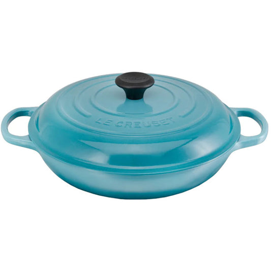 Le Creuset Signature 32cm Cast Iron Shallow Casserole, 4.7L