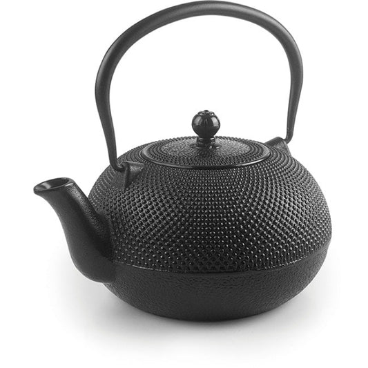 Ibili Oriental XL Cast Iron Tetsubin Teapot With Infuser, Negra, 1.8L