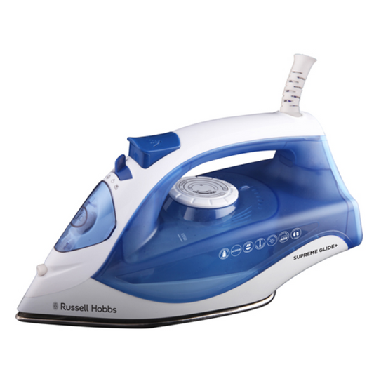 Russell Hobbs Supreme Glide+ and Steam, Spray, Dry Iron 2000W RHI2010BL
