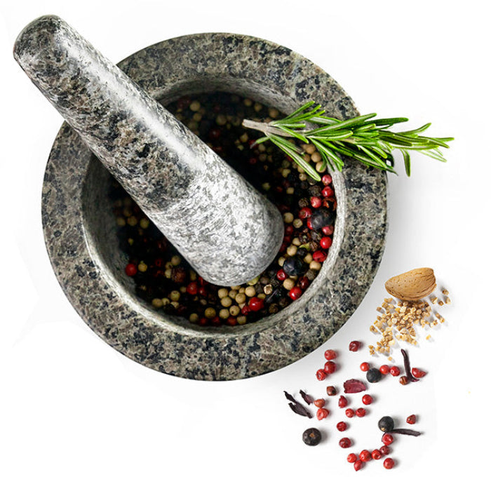 Ibili Salades Granite Pestle & Mortar