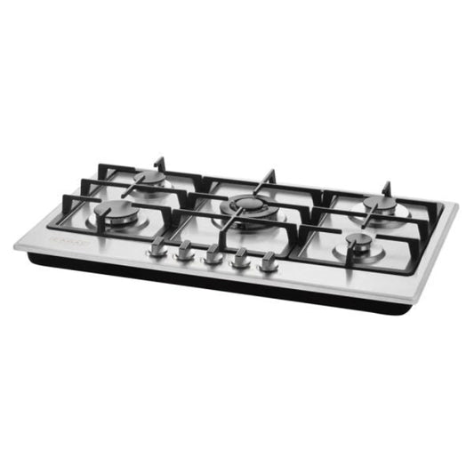Cadac Stainless Steel 5 Burner Gas Hob
