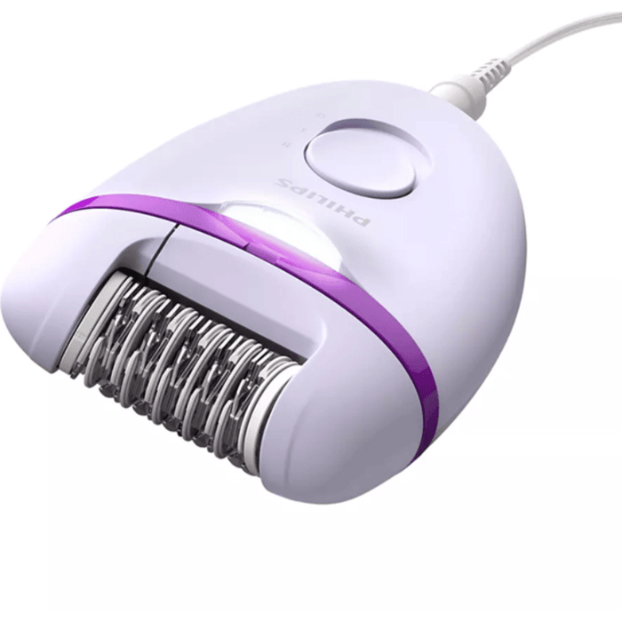 Philips Satinelle Essential Corded Compact Epilator With Opti-Light