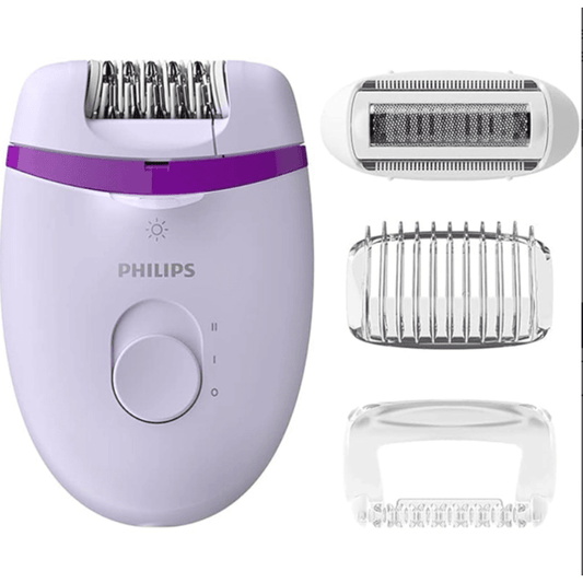 Philips Satinelle Essential Corded Compact Epilator With Opti-Light