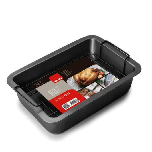 Ibili Moka Roasting Pan With Grill, 37.5cm