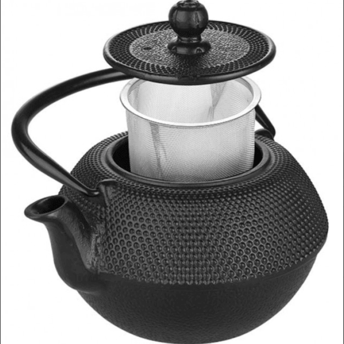 Ibili Oriental 720ml Cast Iron Tetsubin Teapot With Infuser, Negra