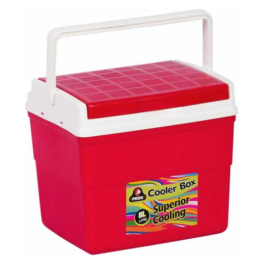 Pride - Cooler Box - Camping & Outdoors - Coolers & Refrigeration - 8L - Red