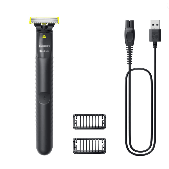 Philips OneBlade with 2 Combs & USB Charging