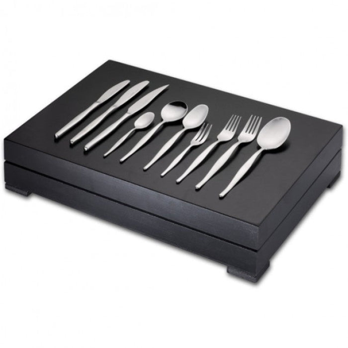 Eetrite Slimline Canteen Cutlery Set With Steak Knives & Cake Forks, 112pc