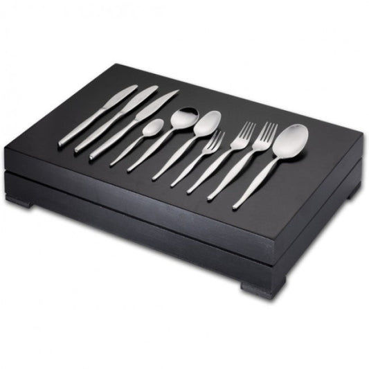 Eetrite Slimline Canteen Cutlery Set With Steak Knives & Cake Forks, 112pc