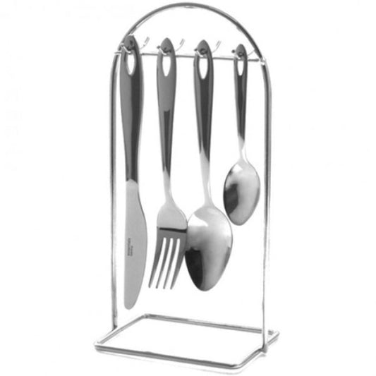 Eetrite Essentials Teardrop Hanging Cutlery Set, 24pc