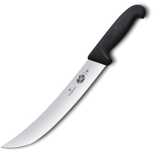 Victorinox Fibrox Scimitar Curved Butcher’s Knife, 25cm