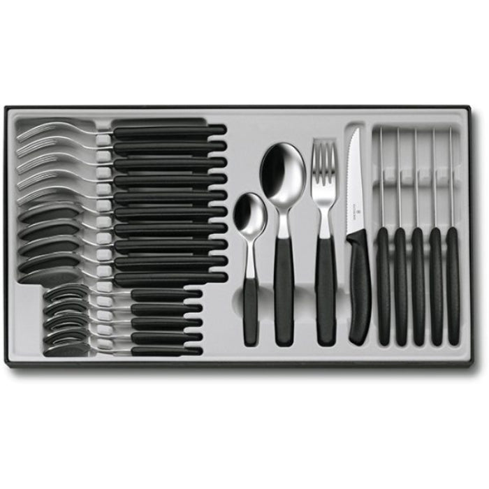 Victorinox Swiss Classic Cutlery Set With Steak Knives, 24pc