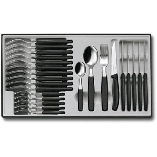 Victorinox Swiss Classic Cutlery Set With Steak Knives, 24pc