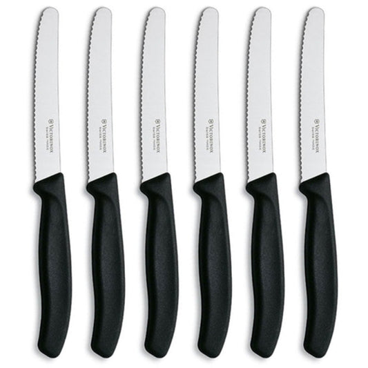 Victorinox Swiss Classic Rounded Steak Knife Set, Set Of 6